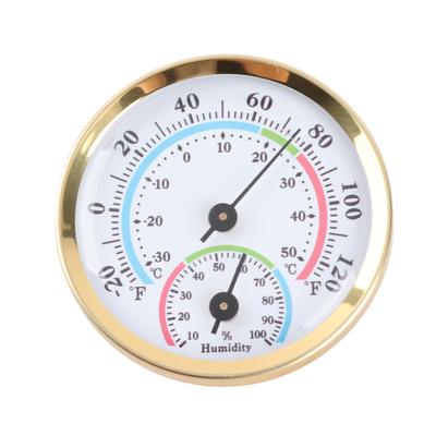 Mini Pointer Type Thermometer Hygrometer Indoor Temperature Humidity Meter Gauge
