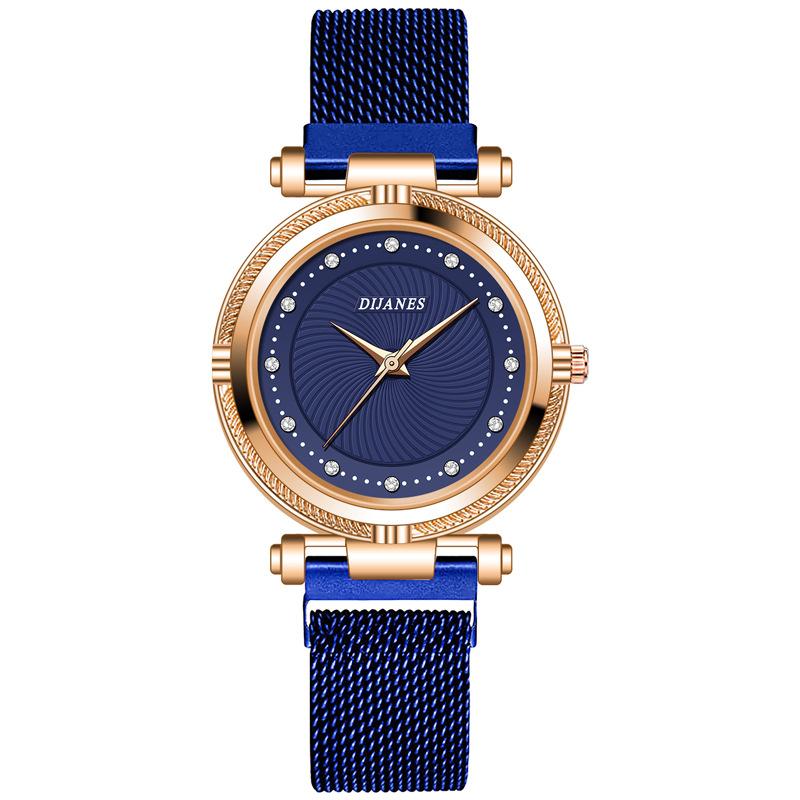 New niche women's watch elegant casual women's watch inlaid with diamond British watch temperament women's watch