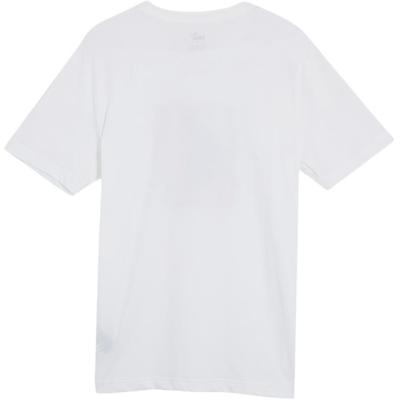 Puma Color Block Letter Round Neck Loose Casual Short Sleeve T-Shirt Men Tops White 684373-02