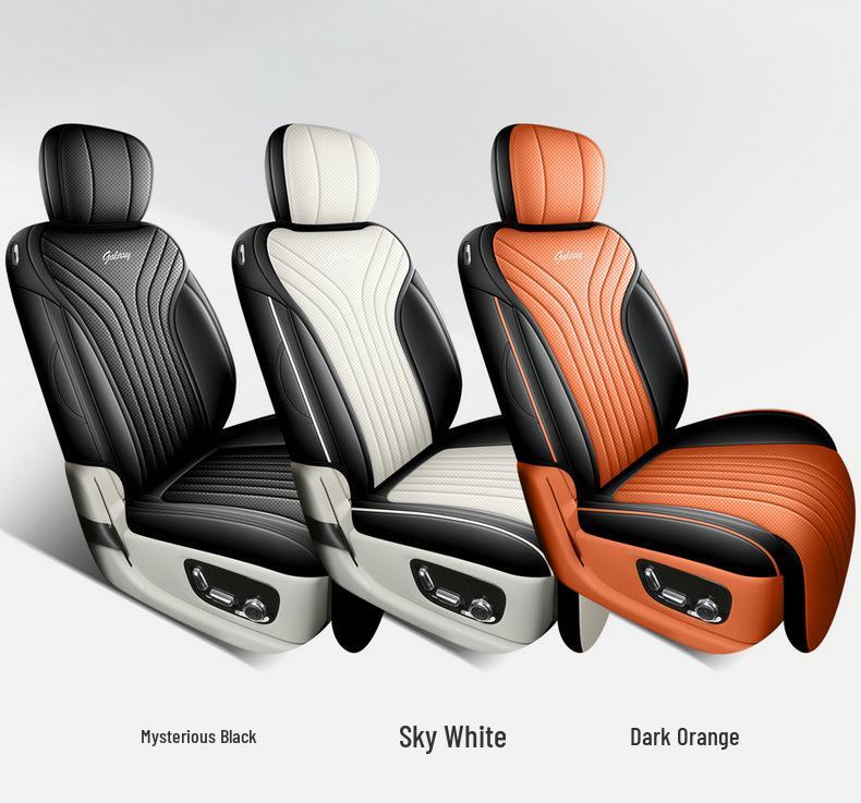 Galaxy M9 Seat Cushion & Full Coverage Cover - Fits 25 Models, Universal All-Season Car Interior Accessory