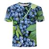 Kids Short Sleeve Tee 3D Watermelon Banana Durian Pineapple Graphic Summer Outdoor Daily Wear Top