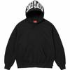 Supr Bluza Męska z Podszewką z Polaru Luźna Streetwear Hip Hop Długi Rękaw Pulower Jednolity Kolor