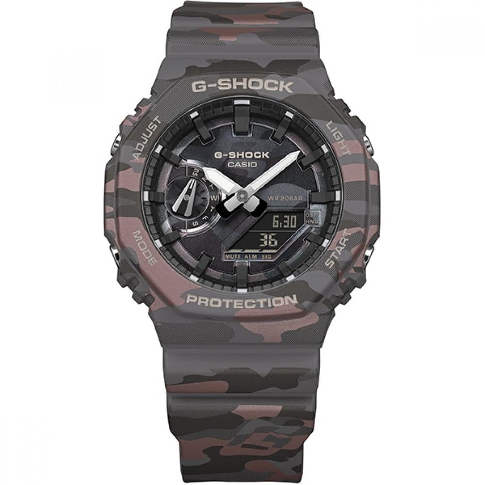 Casio Men Original Camouflage Ga 2100cmd 8ajf
