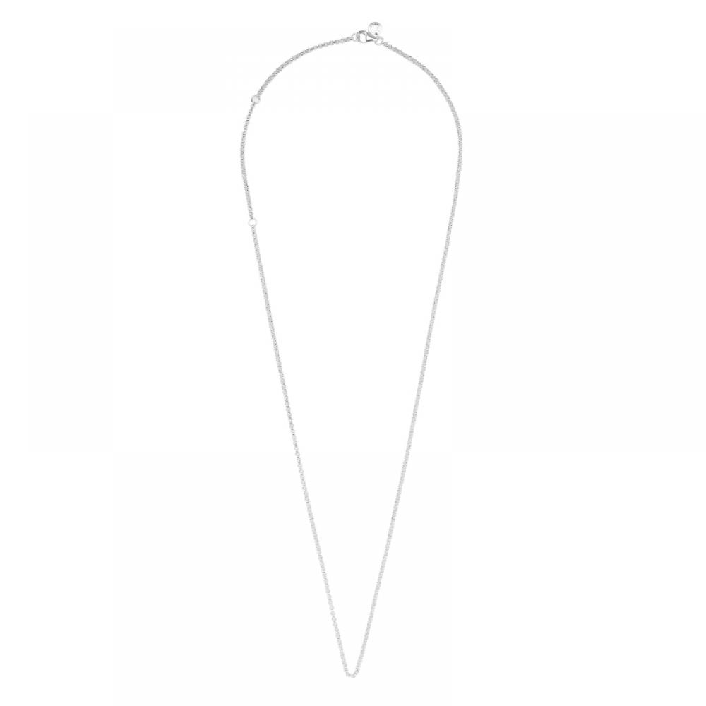 Pandora 399260c00 Moment Rolo Chain Silver Necklace