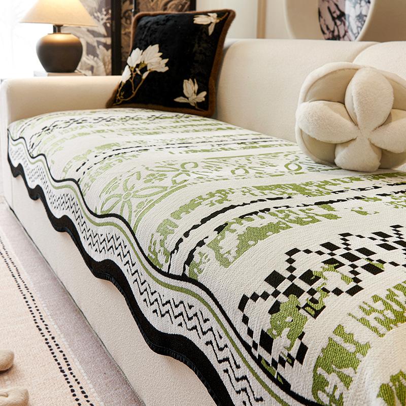 Sofa Cushion Universal In All Seasons 2025 New Light Luxury High-end Sofa Cushion Retro Non-slip Sofa Seat Cushion Cover Towel