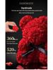Handmade Everlasting Rose Bear DIY Kit for Valentine's & Qixi Festival