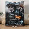 Harry Potter and the Deathly Hallows Part 2 Movie Poster PrintPrint Blanket, Soft Blanket For Sofa Office Bed And Travelling Daughter Birthd