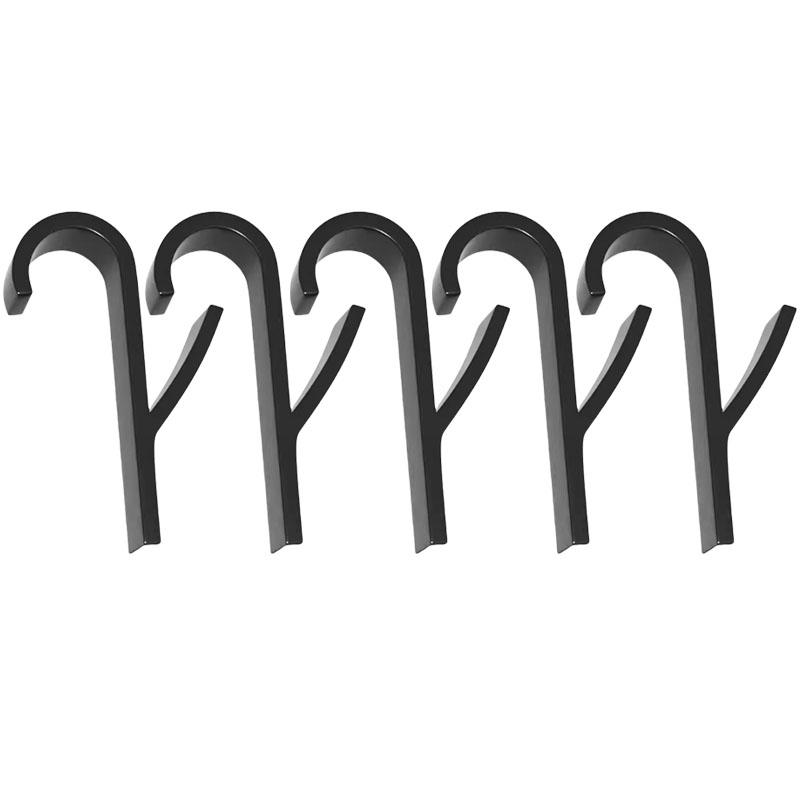 1/40PCS Bathroom Hanger Clips Heated Towel Radiator Rail Hook Holder Multi-Purpose Drying Rack Hook Towel Clothes Storage Racks