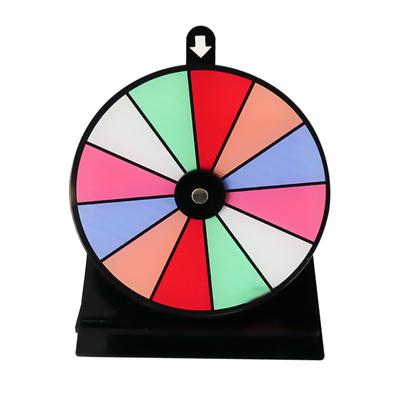 Cenové kolo Popisovatelné kolo Spinner Hra Barevné Kolo Rulety Odolné Upravitelné Kolo Pro Ceny Stolní Cenové Kolo