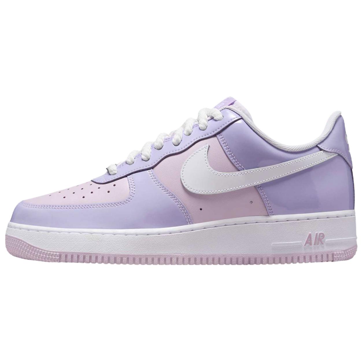 

Nike Air Force 1 Low 07 LV8 Hydrangeas Patent Sneakers HV9405-500 41 фиолетовый