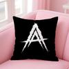 Anuel Aa Real Hasta La Muerte Pillow Case Anti-Dustmite Pillowcase Invisible Zipper Silky Short Plush Sofa Cushion Cover