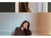 Hepburn Style Black Waist-Cinching Slim Long Dress - Classic Versatile Autumn/Winter Korean Shirt Collar Dress for Women