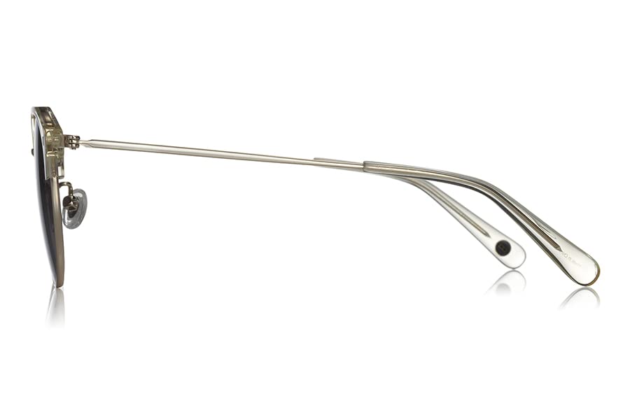 OWNDAYS Brow Crown Panto UV Clear Sunglasses, Protection, Yellow, SUN1066T-2S-C3