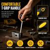 Long Handle Hex Key Wrench Ball End Tip Ball End Wrench Durable T Handle Wrench  Home Repair
