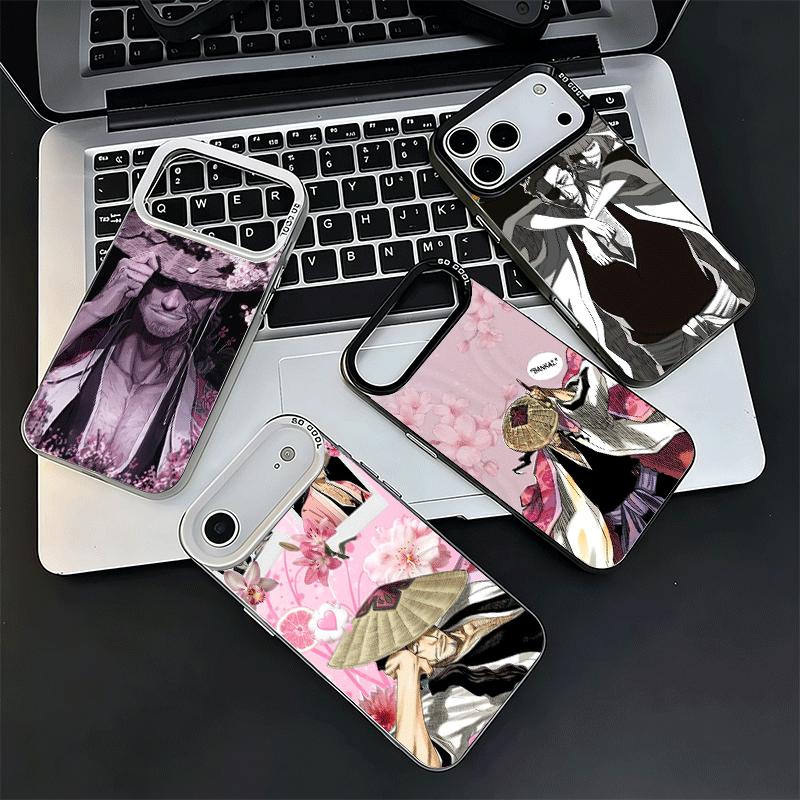 Bleach Kyoraku Shunsui Shockproof Phone Case for iPhone 17 Air 16 16E 15 Pro Max 14 Plus 13 Mini 12 Back Cover Anti Fall Fundas