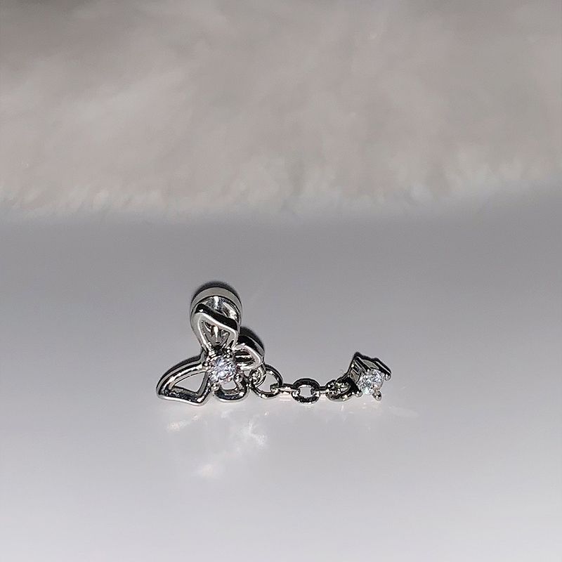 

Кольцо в нишевом стиле, кулон из медицинской титановой стали Butterfly tassel 1