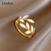 Lindon Classic Copper Alloy Ring Ladies Jewelry Wedding Promise Party Gift