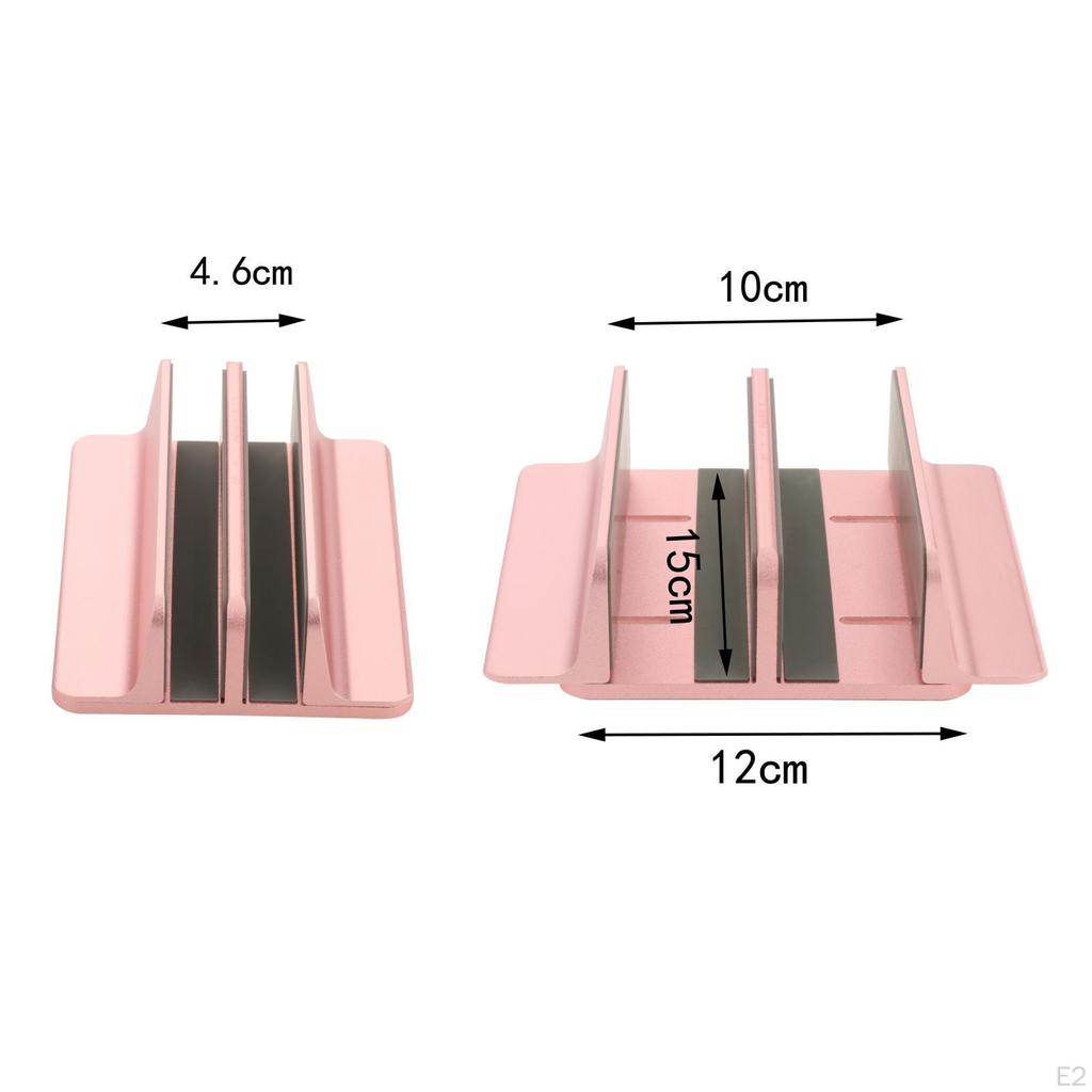 Adjustable Laptop Stand Slots for Notebook PC Desk Holder Anti-scratch, Engineered Stability