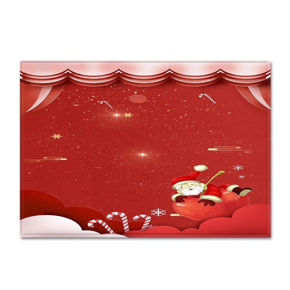 Christmas Living Room Floor Mat Bedroom Dining Room Carpet Carpet Doormat