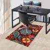 1PC Floral Mandala Extra Large Non Slip Floor carpet, Office, family, bedroom, Studio   Large Area Rug Indoor Rugs, , Vibrant Colors
