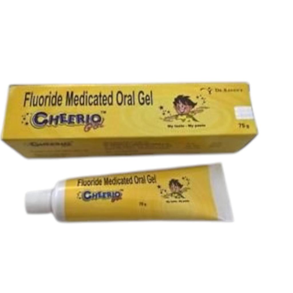 Dr Reddy's Cheerio Gel Toothpaste for Kids 75g Single Pack Cavity Protection Fun Flavoured Oral Care