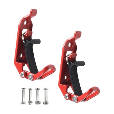 Braçadeira de borracha de metal resistente para montagem em pá para rack de teto garante que as ferramentas permaneçam seguras durante viagens e aventuras off-road