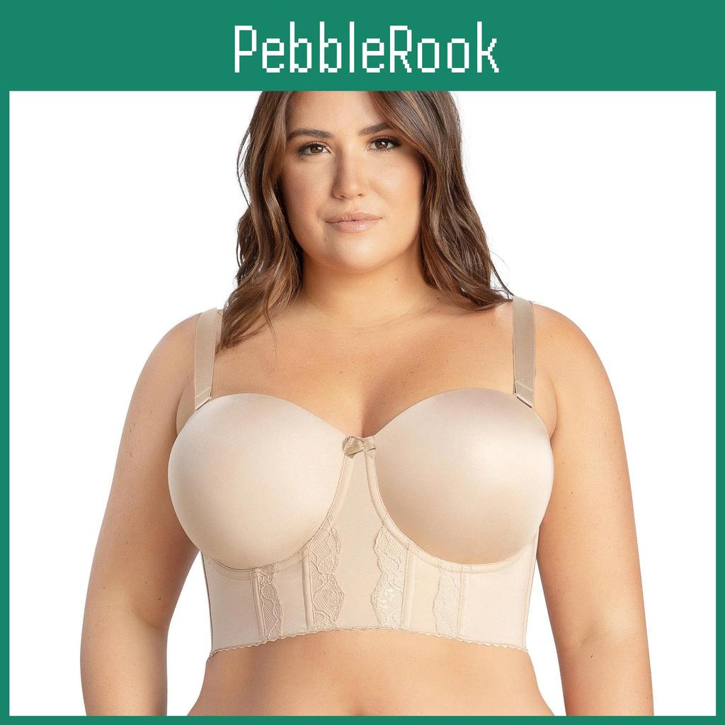 With Underwear Seamless Steel Lace Rims Breathable Gathering Bra Cinched Breast Sports Back Bra