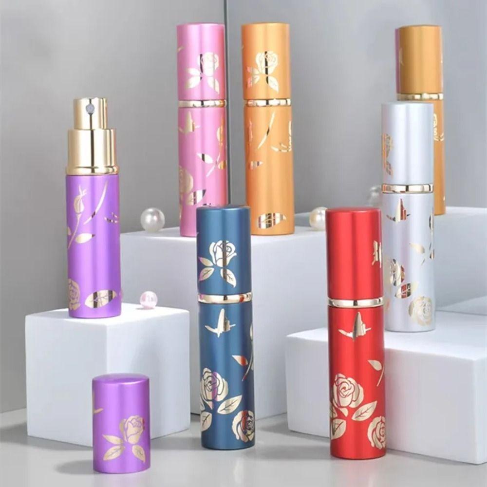 Portable Empty Cosmetic Containers 10ml Spray Atomizer Bottle Outdoor Travel