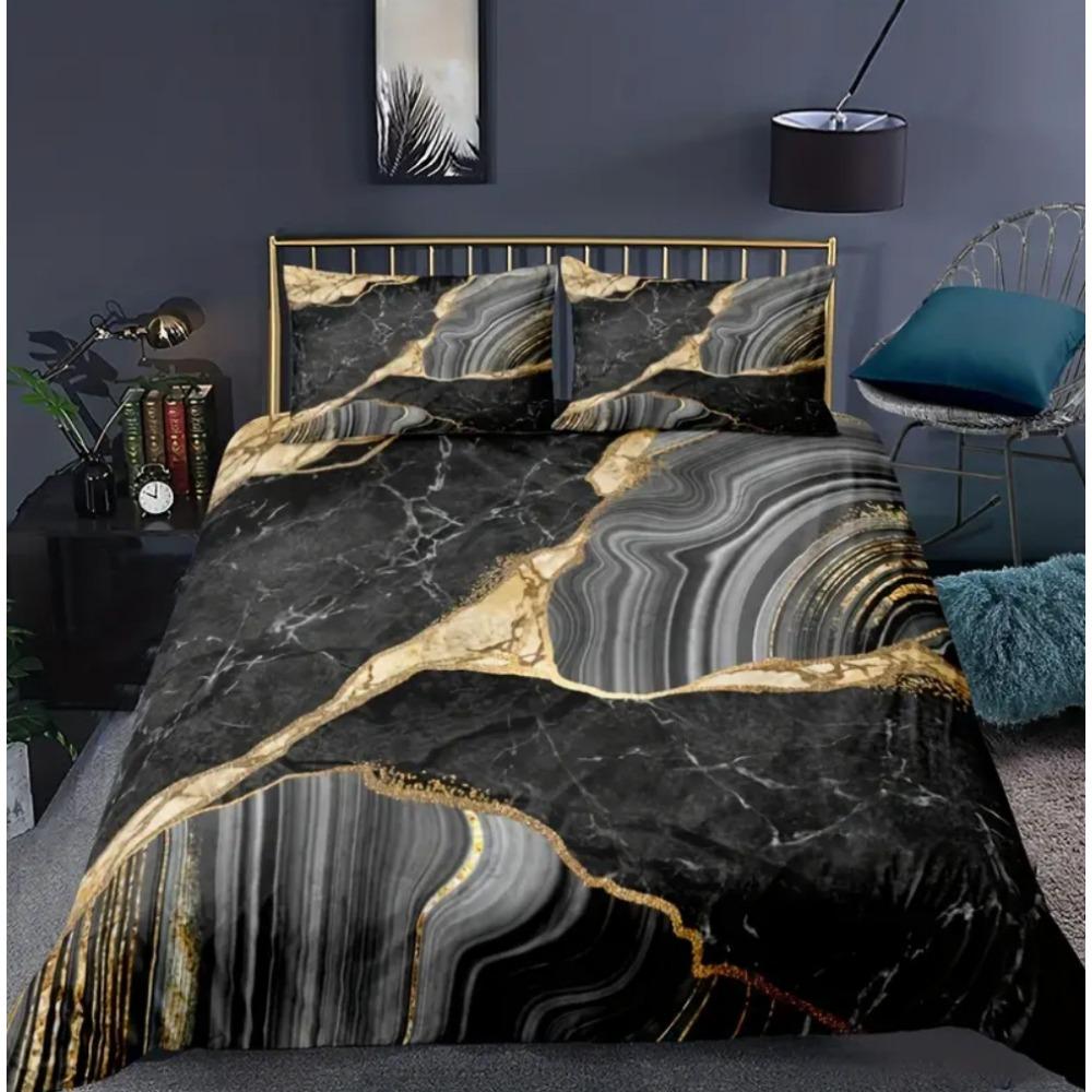 Fashion Technology Printing, 3D Digital Printing, Bedding, Duvet Covers, Pillowcases, Three-piece Sets