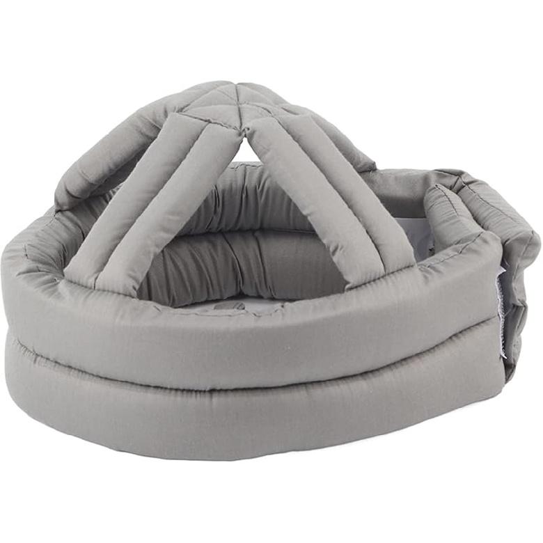 TOPINCN Elderly Protective Safety Helmet, Adjustable Anti-Fall Senior Adults Breathable Head Protection, Durable Lightweight Old Man Hat (Grey)