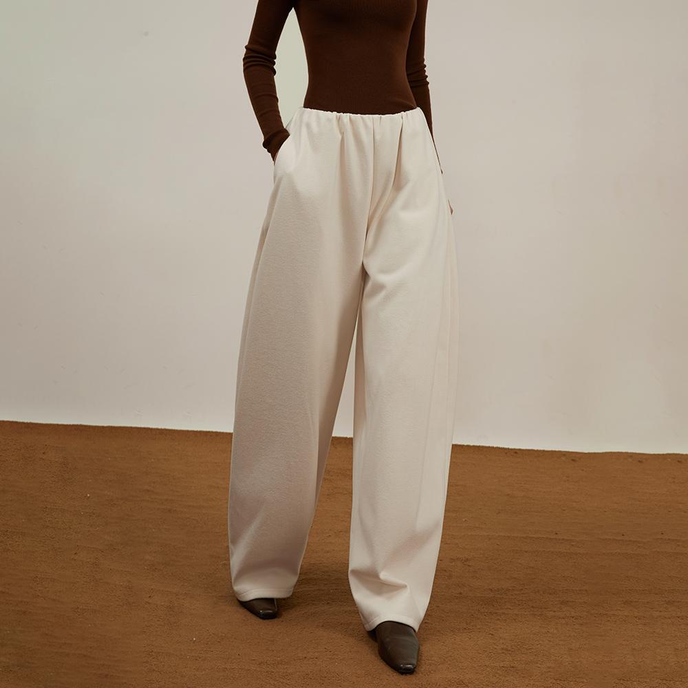 Waiwaiaiem Yy_Loose Wide-Leg Pants_2Color