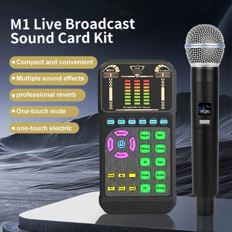 High Fidelitys Audios Interfaces Sound Card For Podcasting Music Production Multiple Device Support ABS Design