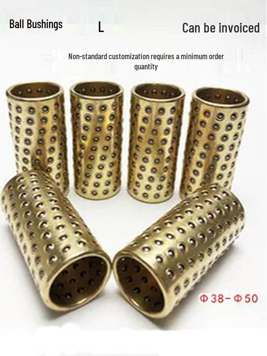 Golden Copper Ball Bearing Cage Mold Guide Bush Holder