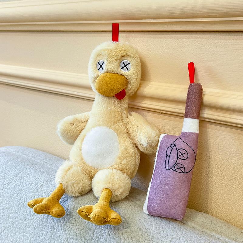 Plush Saltwater Duck Toy With Removable Magnet For Kids Collector Gift