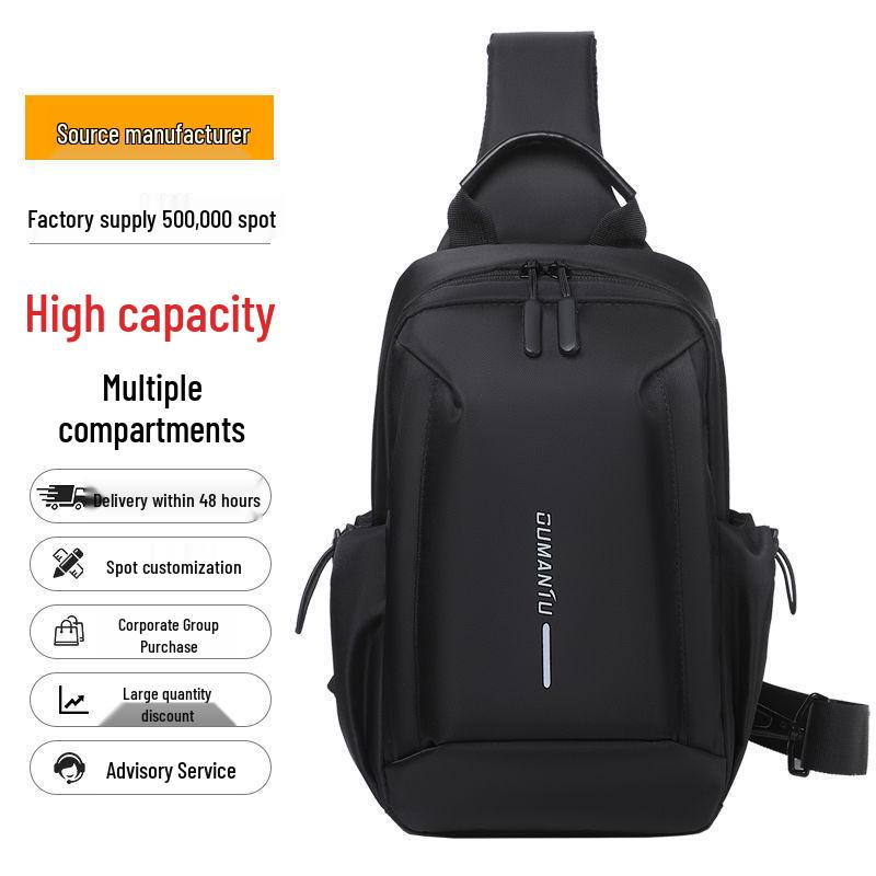 Unisex Fashion Chest Bag: Trendy, Lightweight, and Ideal for Casual Travel or Commuting.