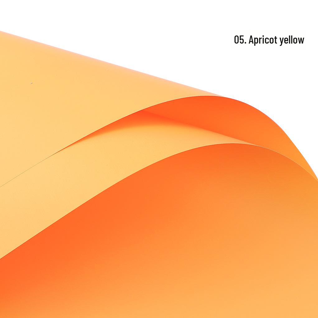 Korean Style Waterproof Flower Wrapping Paper - Pure Color Bouquet Packaging Material