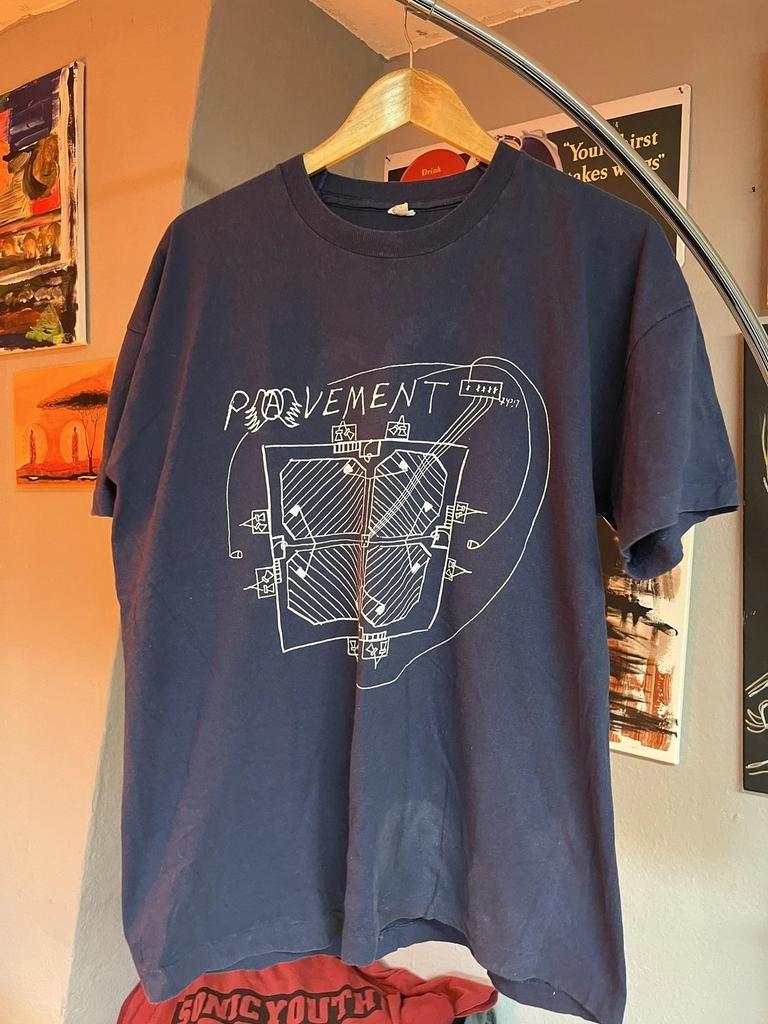 Pavement tour T shirt 90s Basic black Unisex Short Sleeve T-shirt S-