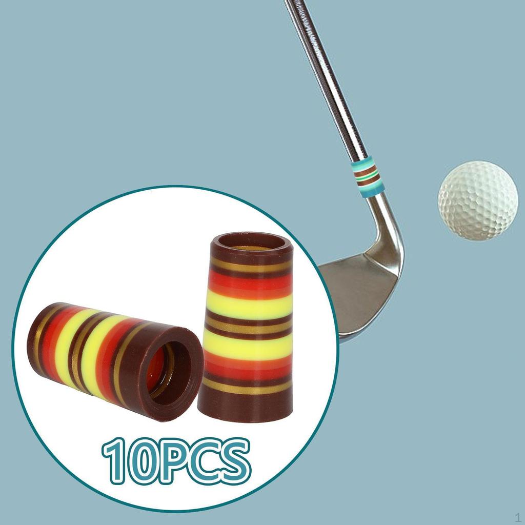 10 Golf Iron Ferrules for Taper Tip Adapter .370 Replacement Parts Wedge