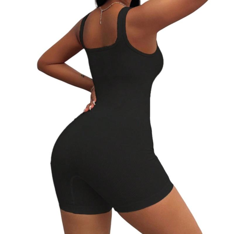 Outdoor Fitness Sports Inner Base Yoga Clothing Vest Style Jumpsuit Yoga Butt Lifting Pants for Women Hot Selling Body Shaping