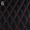 100x158cm Faux Leather Fabric Sponge Quilted Embroidered Car Interior Material Car Foot Pad Home Decor Wear-resistant Leather
