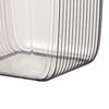 Kunststoff Schreibtisch Mülleimer Transparent Mini Mülleimer mit Deckel Abnehmbare Arbeitsplatten Mülleimer Winziger Papierkorb für Zuhause