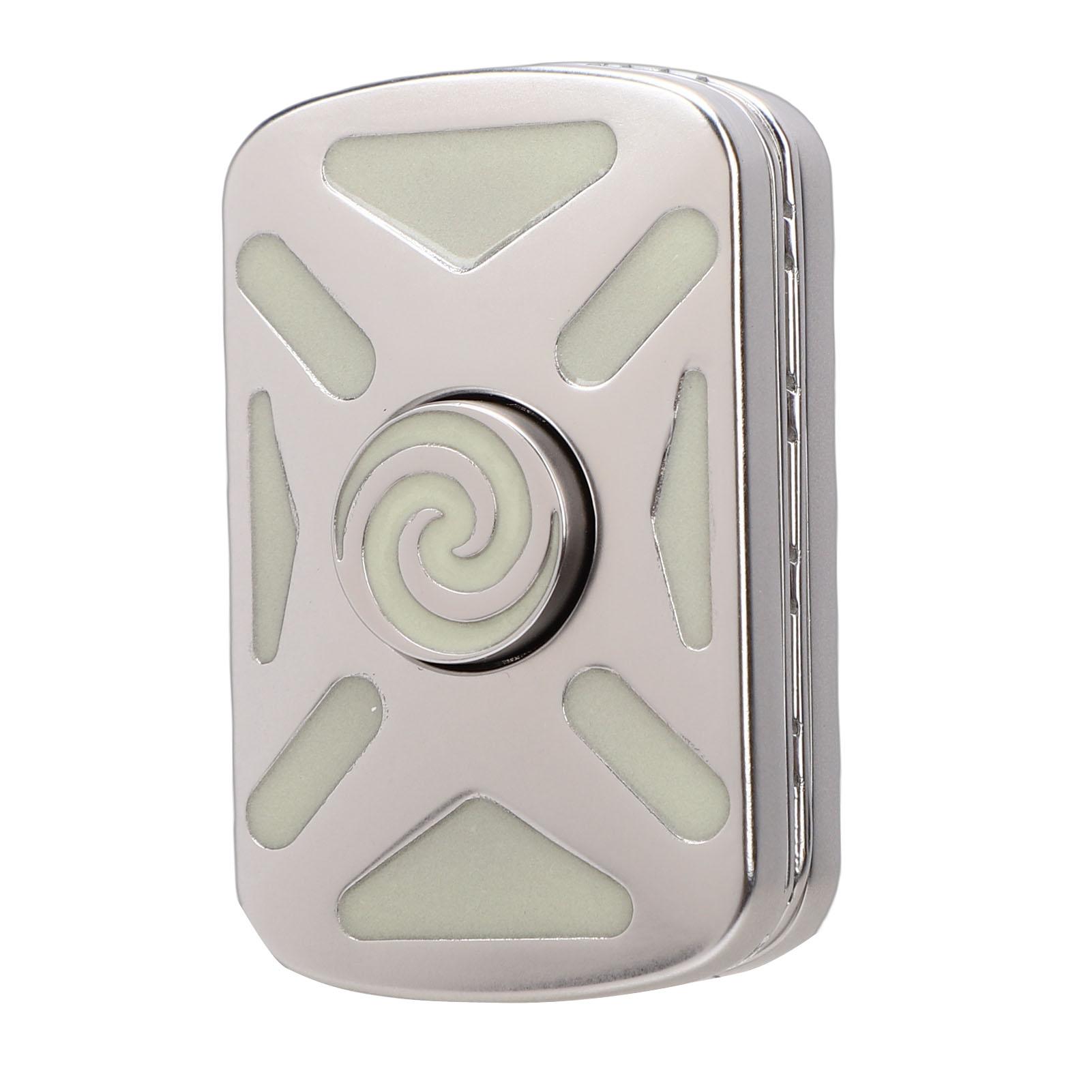 

Magnetic Slider Toy Comfortable Grip Luminous Pocket Metal Slider Toy For Travel Classroom Office