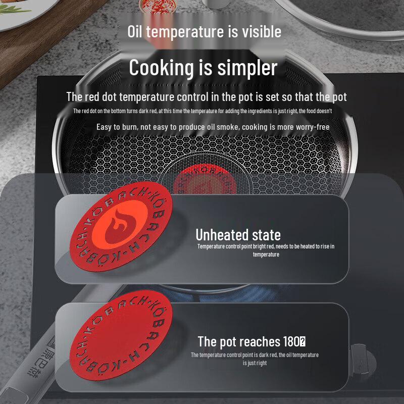 Kangbahe 6th Gen Non-stick Stainless Steel Frying Pan