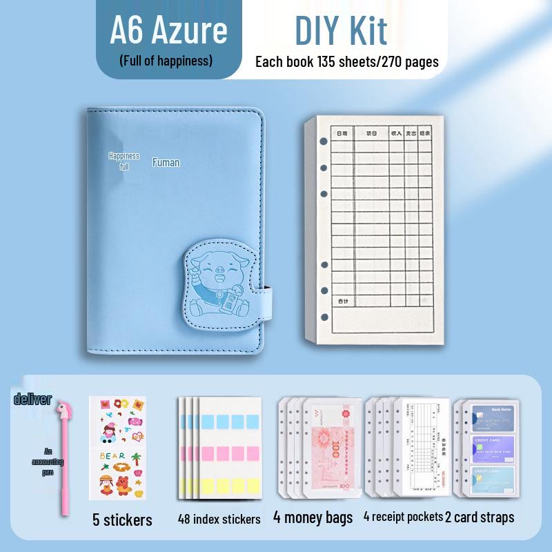 Primary School Student Savings Account Book & Financial Management Notebook