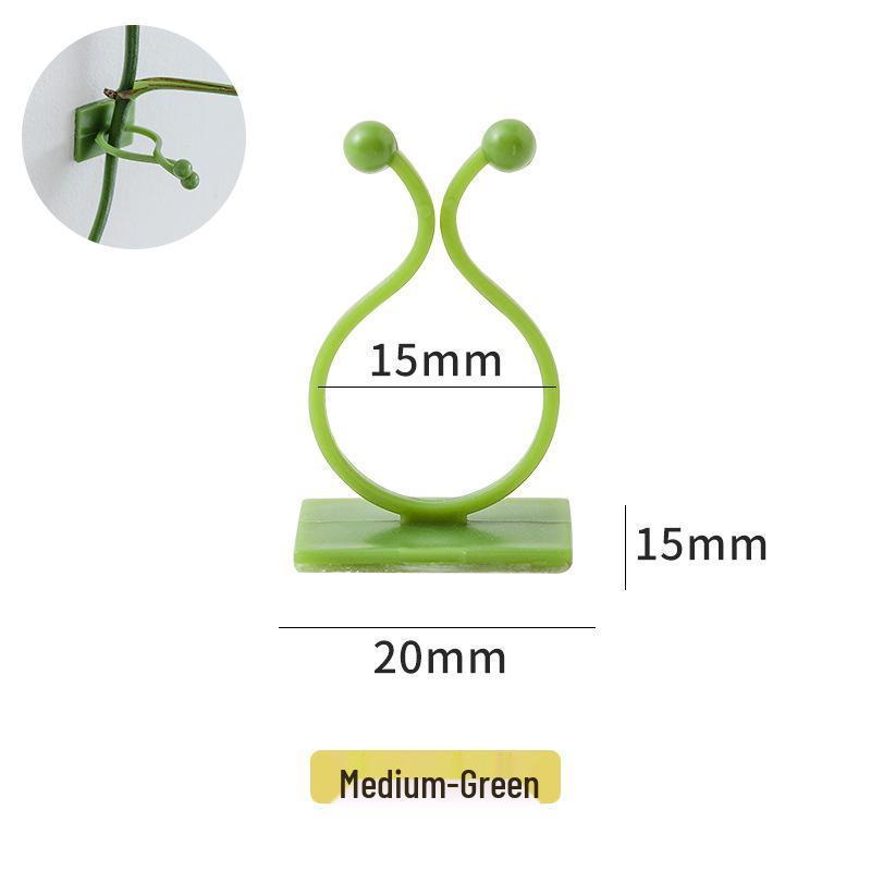 Pothos Wall Clips - Non-marking Hooks for Green Plant Climbing and Vine Support