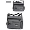 Multi Pockets Casual Crossbody Bag Crossbody Storage Bag Vintage Men Satchel Bag  Working