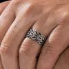 New Fashionable Punk High-End Ring with Tree Vine Wrap Design, Popular Men's Ring for Direct Sale