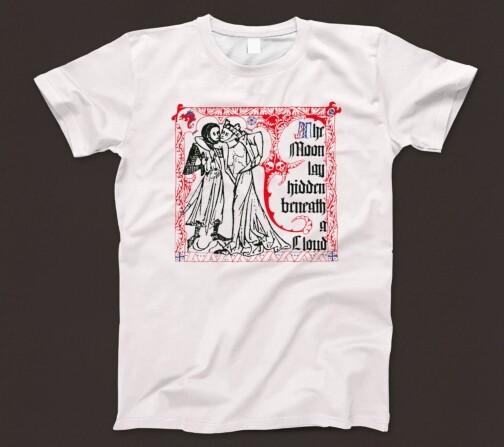 The Moon Lay Hidden Beneath A Cloud T-shirt 816 Music Band Medieval Dark Ambient L