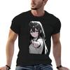 Practice Your instruUnisext Anime Cute Girl Design TShirt Minimalist Casual Short Sleeve Top
