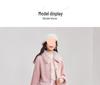 2026 Autumn/Winter French Chic Frosted Leather Top & Skirt Set